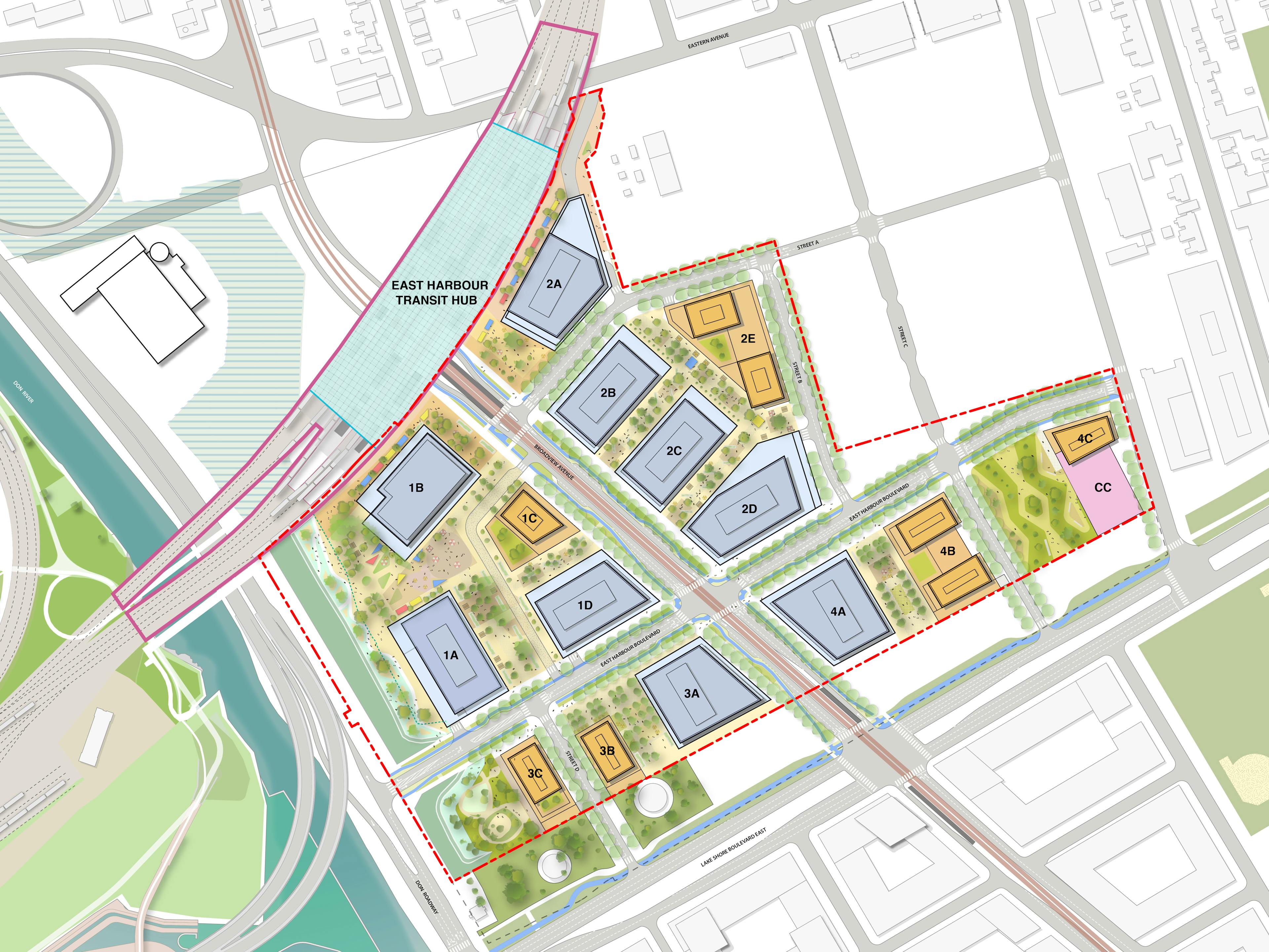 East Harbour Mixed-Use Master Plan 2022