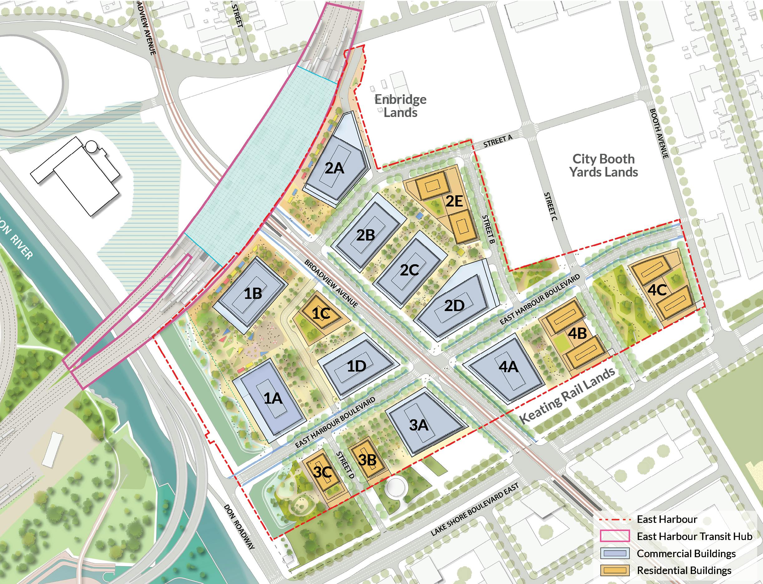 East Harbour Mixed-Use Master Plan 2021